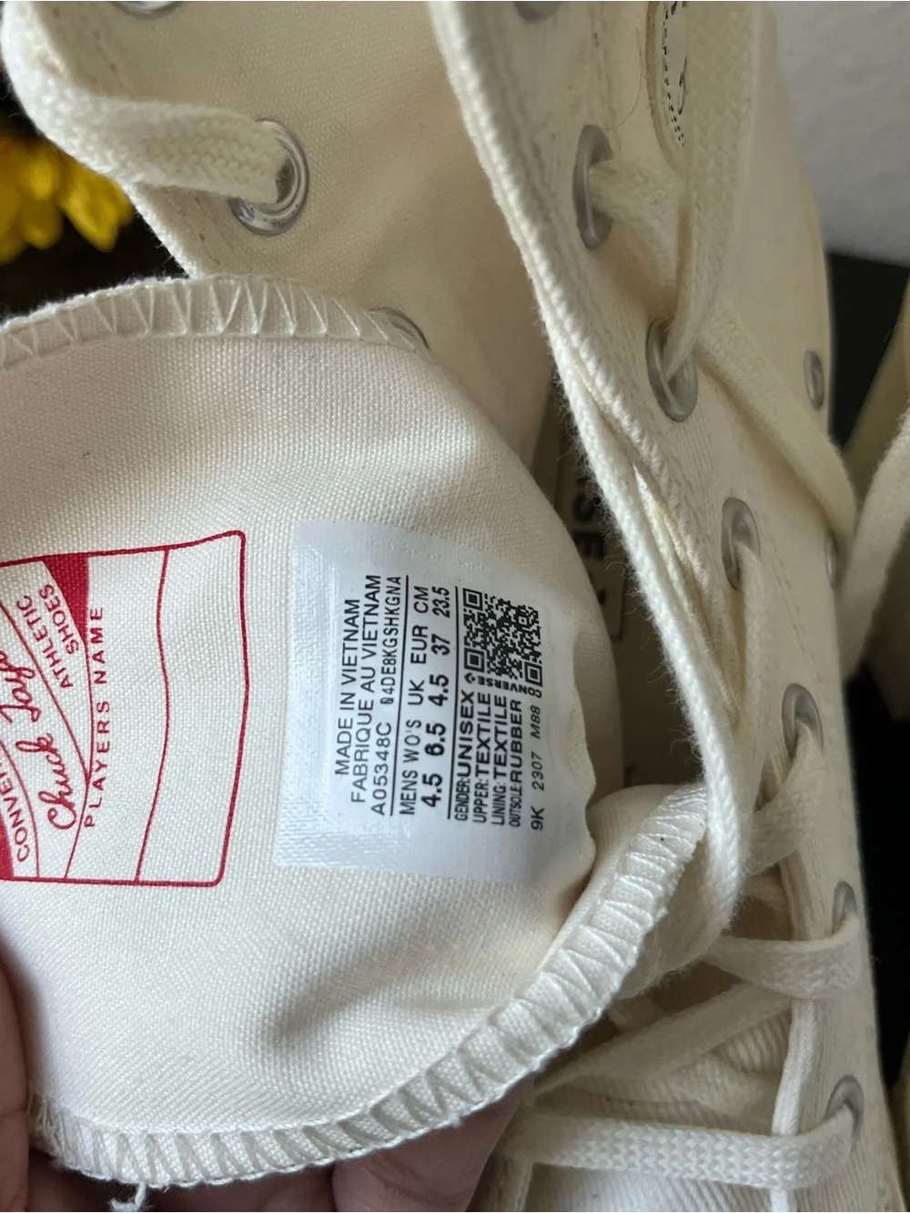 Converse Chuck 70 De Luxe Heel High Top Boots Egret White Women's Size 6.5 EUC
